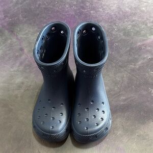 CROCS Kids Navy Rain & Snow Boots
